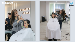 nghề làm tóc cô dâu