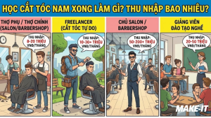 giá học cắt tóc nam